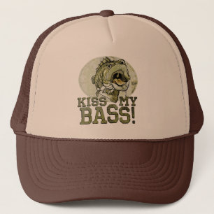 Gorra De Camionero Besar mi trasero de largemouth por Mudge Studios