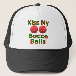 Gorra De Camionero Besar mis bolas de Bocce