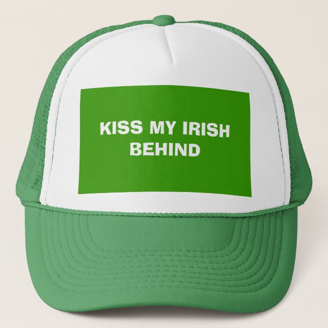 GORRA DE CAMIONERO BESE MI IRLANDÉS DETRÁS (Anverso)