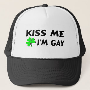 Gorra De Camionero Béseme el gay Im
