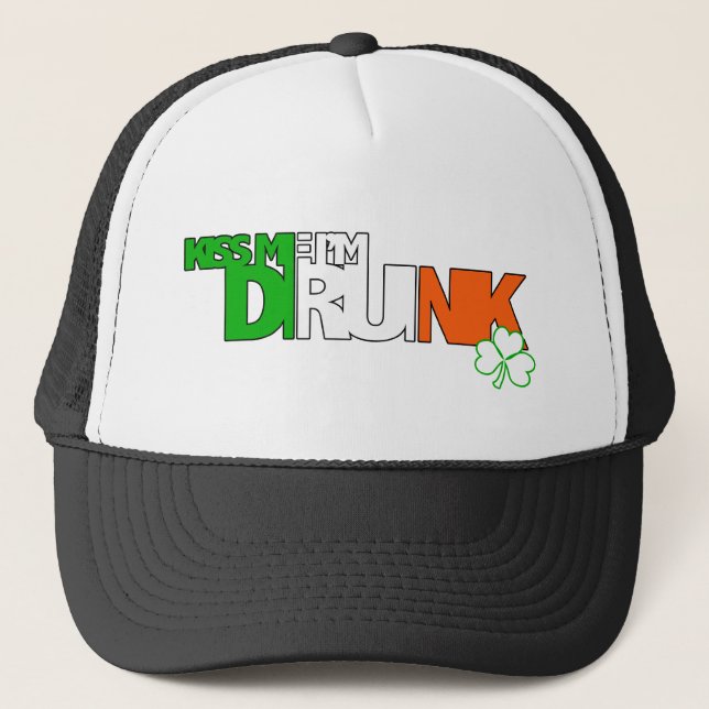Gorra De Camionero Béseme que me beben (Anverso)