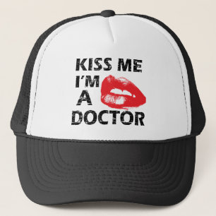 Gorra De Camionero Béseme que soy médico