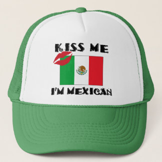 Gorra De Camionero Béseme que soy mexicano