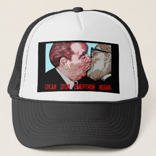 Gorra De Camionero Beso de Brezhnev y de Honeker, galería de la zona