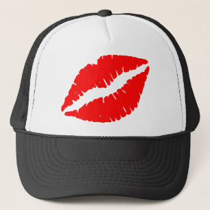 Gorra De Camionero Beso rojo