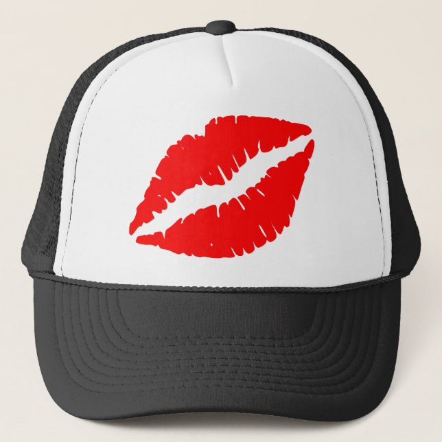 Gorra De Camionero Beso rojo (Anverso)