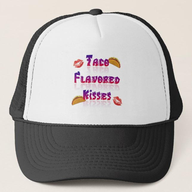 Gorra De Camionero Besos condimentados Taco (Anverso)