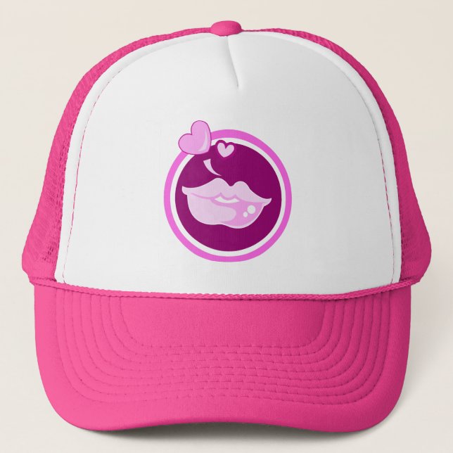 Gorra De Camionero Besos del corazón n (Anverso)