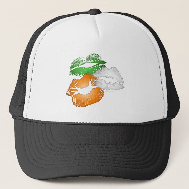 Gorra De Camionero Besos del irlandés (Anverso)
