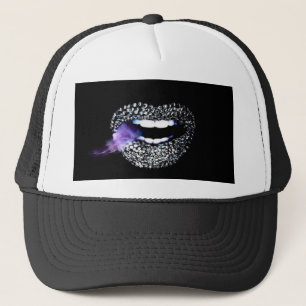 Gorra De Camionero Besos púrpuras