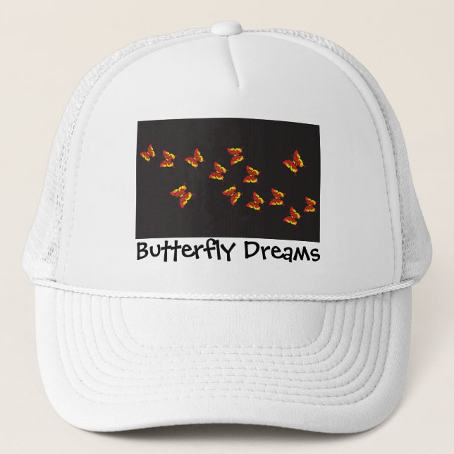 Gorra De Camionero Besos y sueños de mariposa (Anverso)