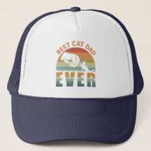 Best Cat Dad Ever Trucker Hat