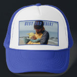 Gorra De Camionero Best Dad Ever Custom Photo Fathers Day Gift Trucke<br><div class="desc">Best Dad Ever Custom Photo Fathers Day Gift Trucker Hat 
Make a Perfect Gift For Your Dad!</div>