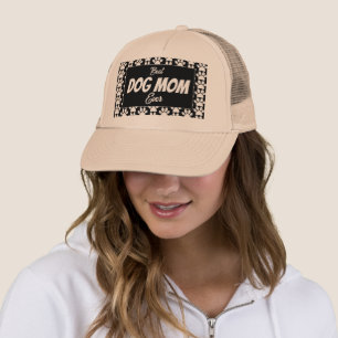 GORRA DE CAMIONERO BEST DOG MOM EVER 