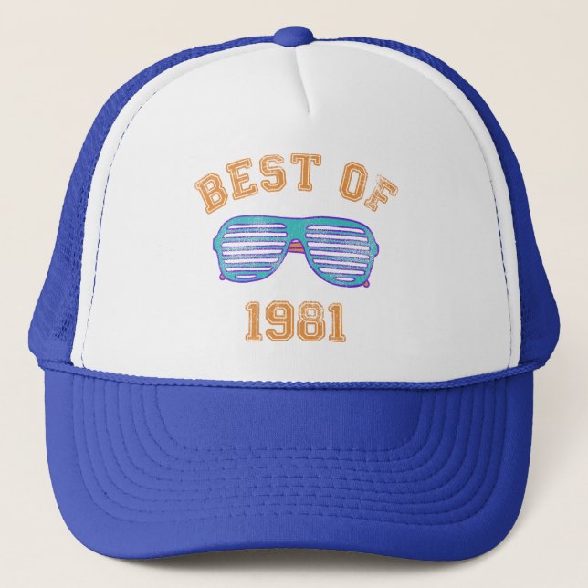 Gorra De Camionero Best of 1981 (Anverso)