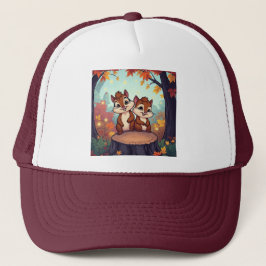Gorra De Camionero „Beste Freunde im Herbstzauber“