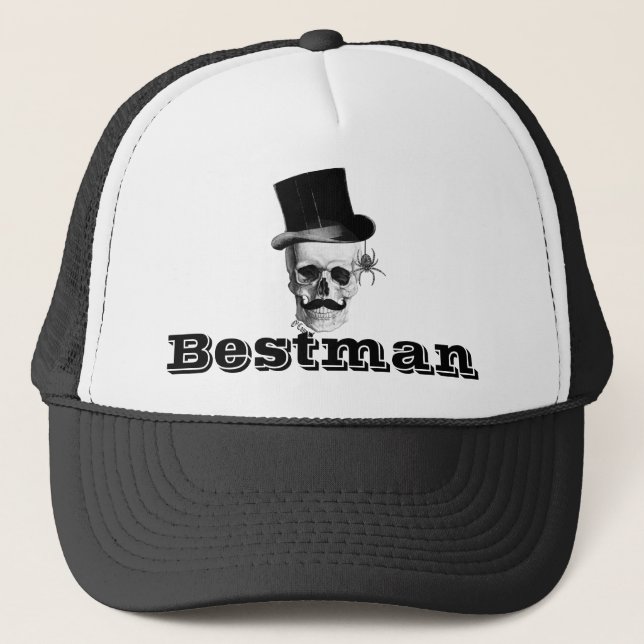 Gorra De Camionero Bestman gótico de Steampunk (Anverso)