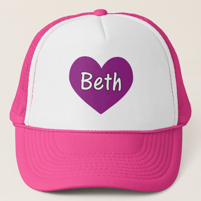 Gorra De Camionero Beth (Anverso)