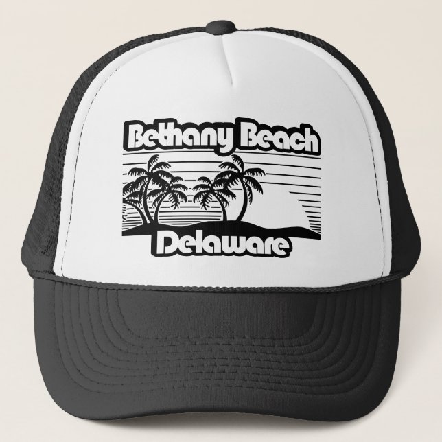 Gorra De Camionero Bethany Beach Delaware (Anverso)
