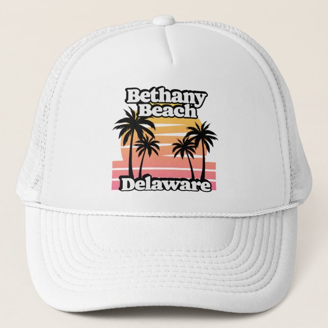 Gorra De Camionero Bethany Beach Delaware (Anverso)