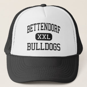 Gorra De Camionero Bettendorf - bulldoges - alto - Bettendorf Iowa