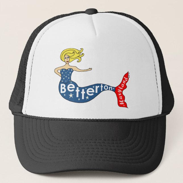 Gorra De Camionero Betterton, sirena de Maryland (Anverso)