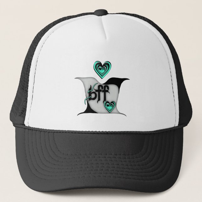 Gorra De Camionero bff ~ lovebirds (Anverso)