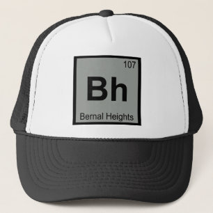 Gorra De Camionero BH - Símbolo de la química de San Francisco de l