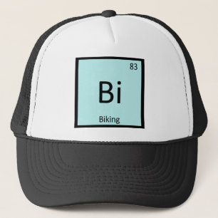 Gorra De Camionero Bi - Deportes de Ciclismo Química Símbolo de la Ta