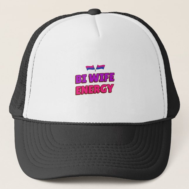 Gorra De Camionero Bi Wife Energy (Anverso)