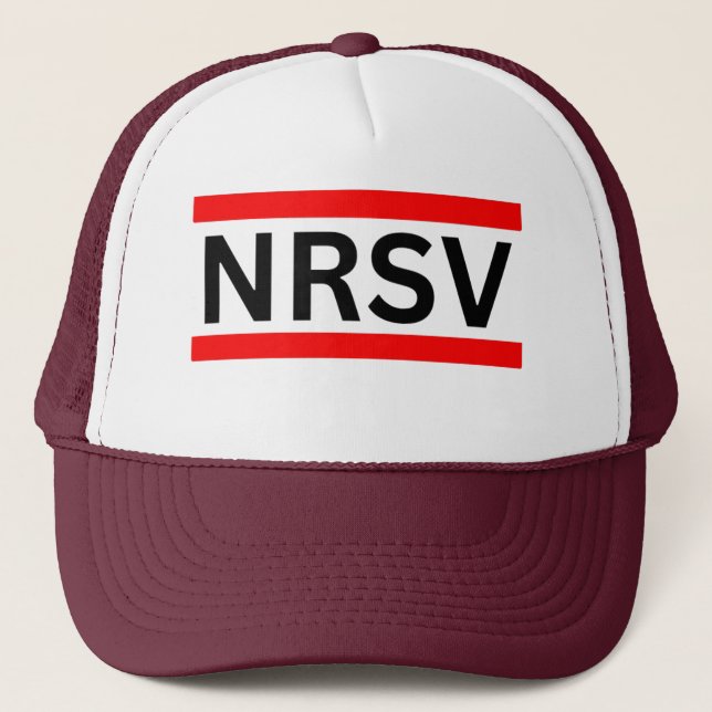 GORRA DE CAMIONERO BIBLIA NRSV (Anverso)