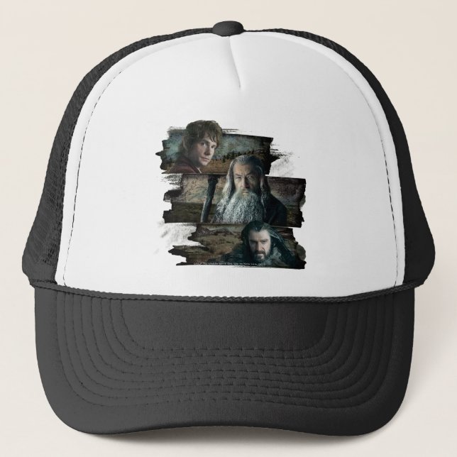 Gorra De Camionero BIBLO BAGGINS™, Gandalf y Thorin (Anverso)