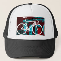 Bici Berlín - azul rojo de la pista