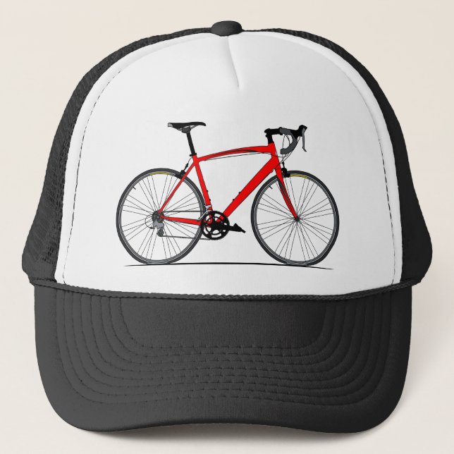 Gorra De Camionero Bici de la raza (Anverso)