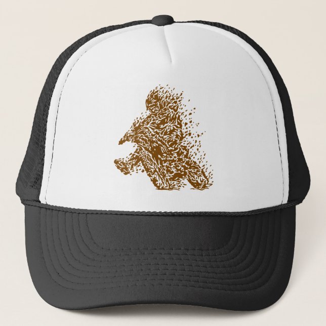 Gorra De Camionero Bici de la suciedad (Anverso)