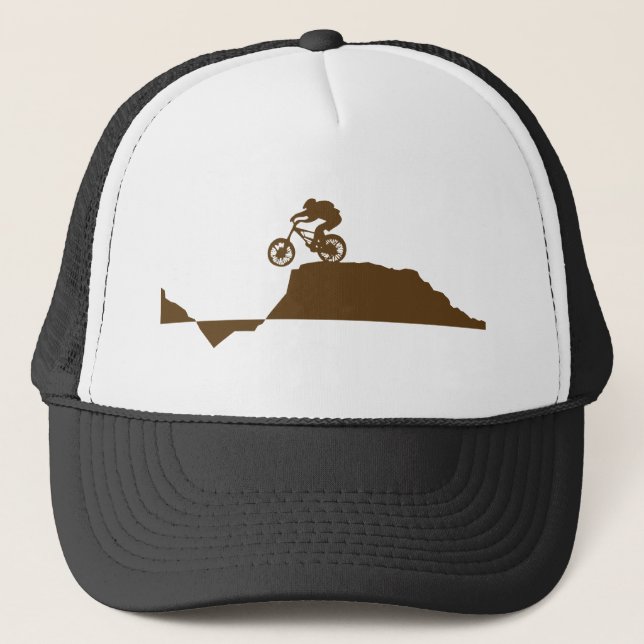 Gorra De Camionero Bici de montaña (Anverso)