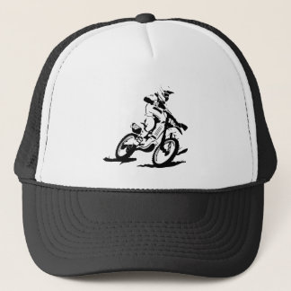 Gorra De Camionero Bici y jinete simples de Motorcross