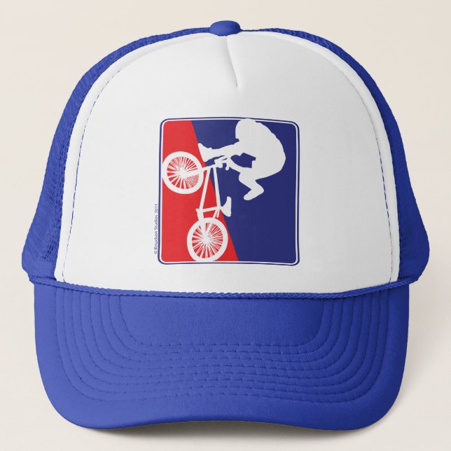 Gorra De Camionero Bicicleta BMX (Anverso)