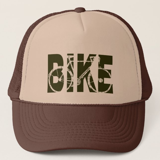 Gorra De Camionero bicicleta - ciclismo + bicicleta (Anverso)