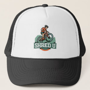 Gorra De Camionero Bicicleta de montaña de la Universidad Shred