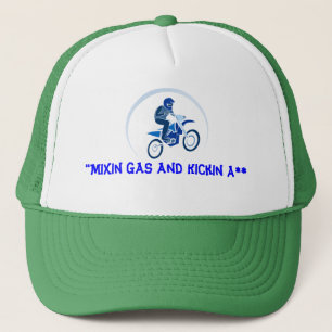 Gorra De Camionero Bicicleta de vectores Dirt Biker