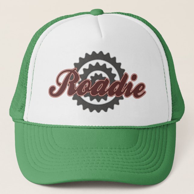 Gorra De Camionero Bicicleta Roadie (Anverso)