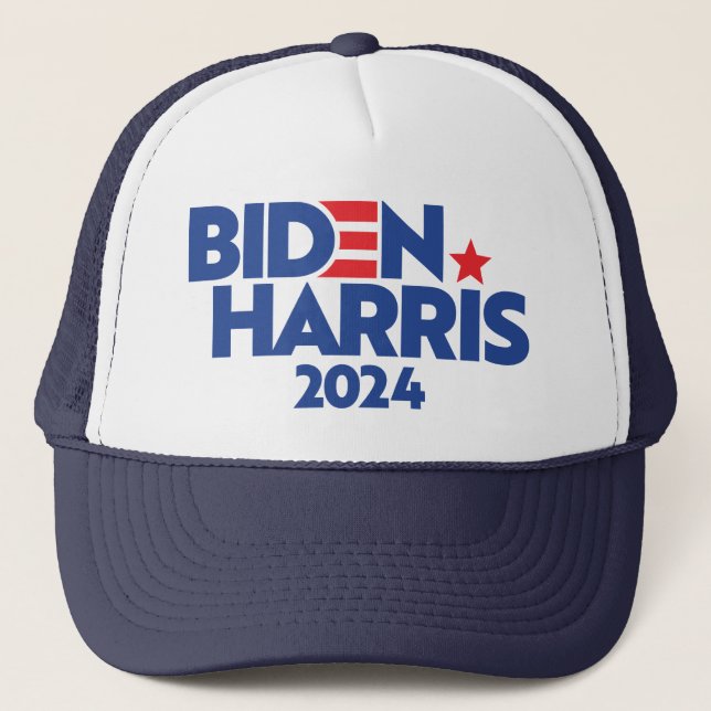GORRA DE CAMIONERO BIDEN HARRIS 2024 (Anverso)