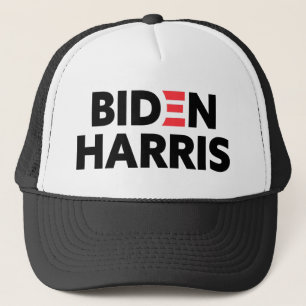 Gorra De Camionero Biden / Harris Red Black White