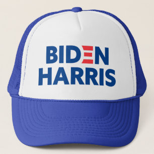 Gorra De Camionero Biden / Harris White y Blue