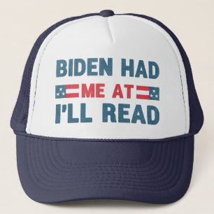 Gorra De Camionero Biden me tenía en donde leeré la campaña electoral