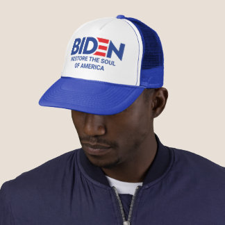 Gorra De Camionero BIDEN: Restaurando el alma de América