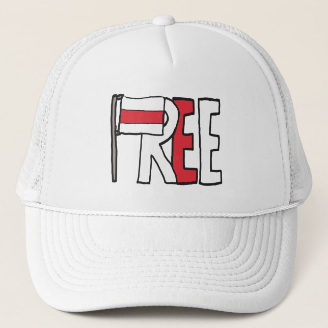 Gorra De Camionero Bielorrusia libre (Anverso)