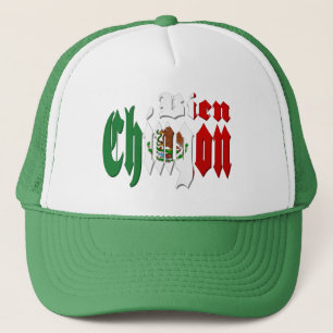 Gorra De Camionero Bien Chingon con bandera mexicana