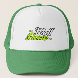 Gorra De Camionero Bien hecho.